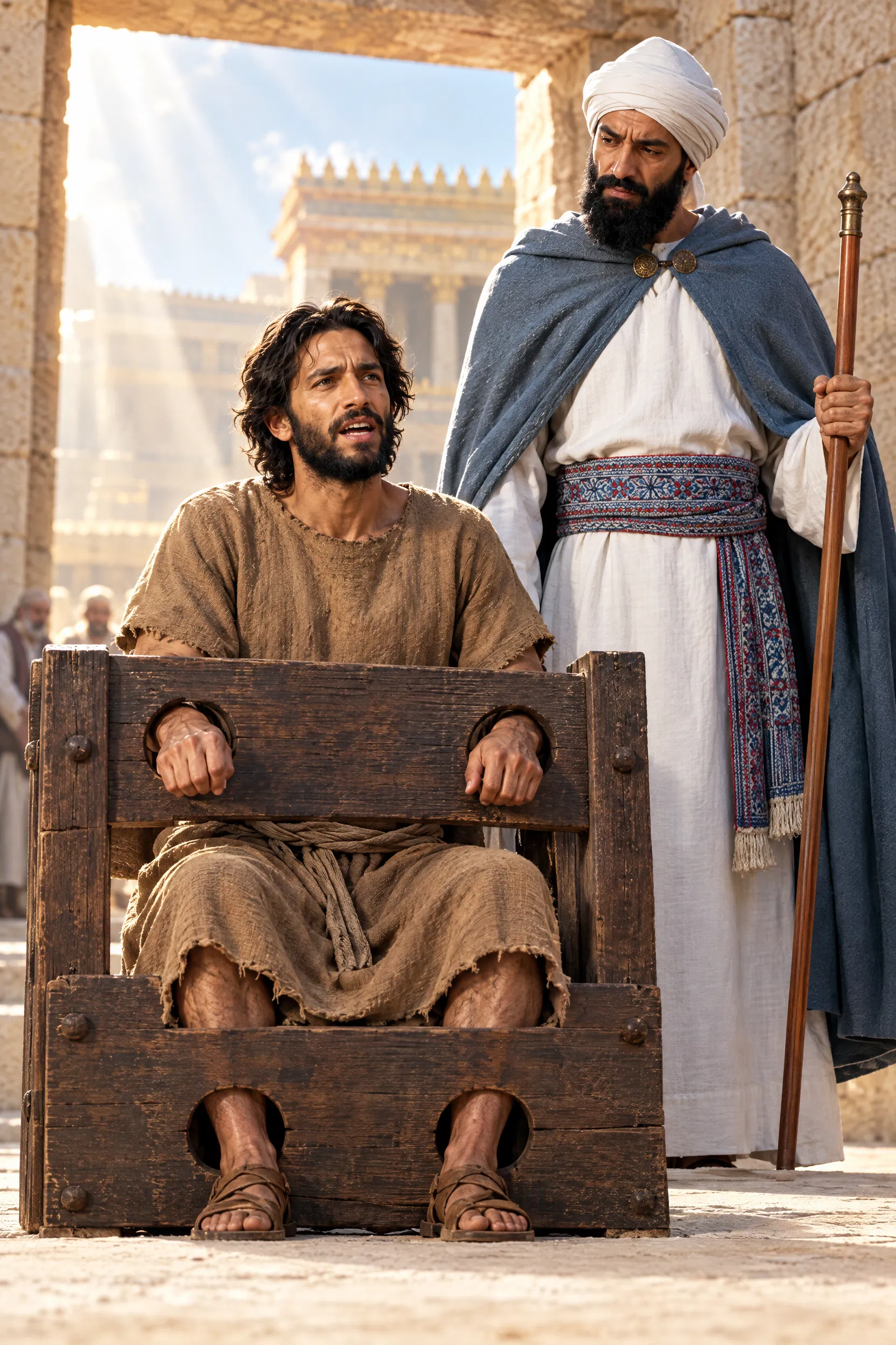 Jeremiah in the Stocks at the Temple Gate