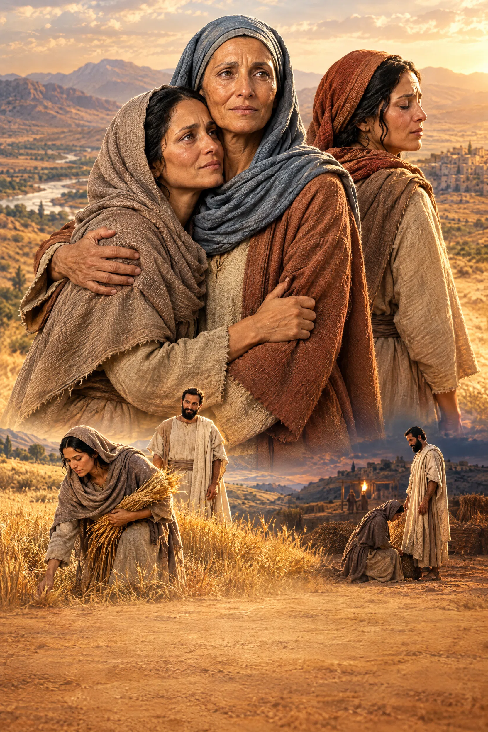 Ruth Gleans in the Fields of Boaz
