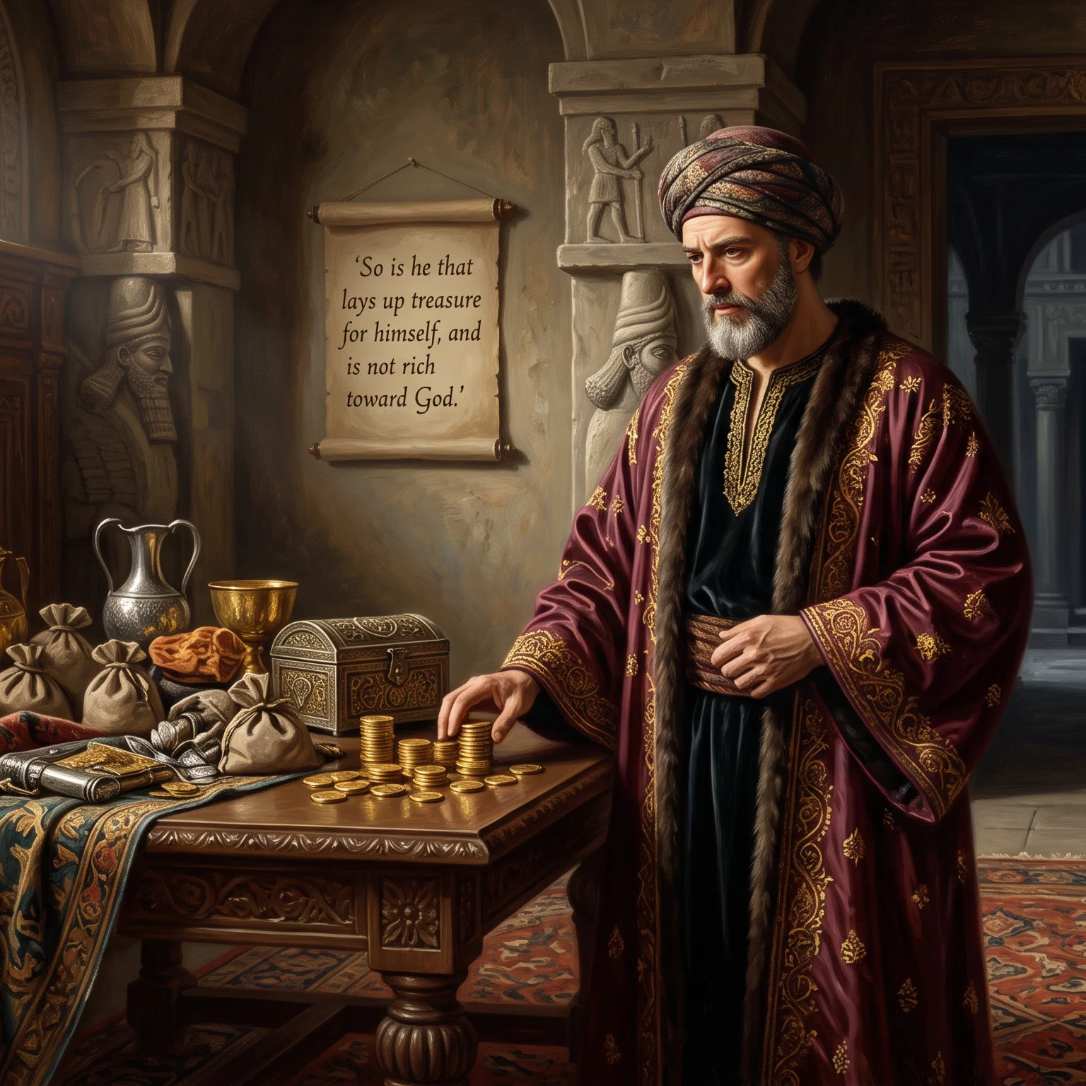 The Hollow Vanity of Earthly Riches