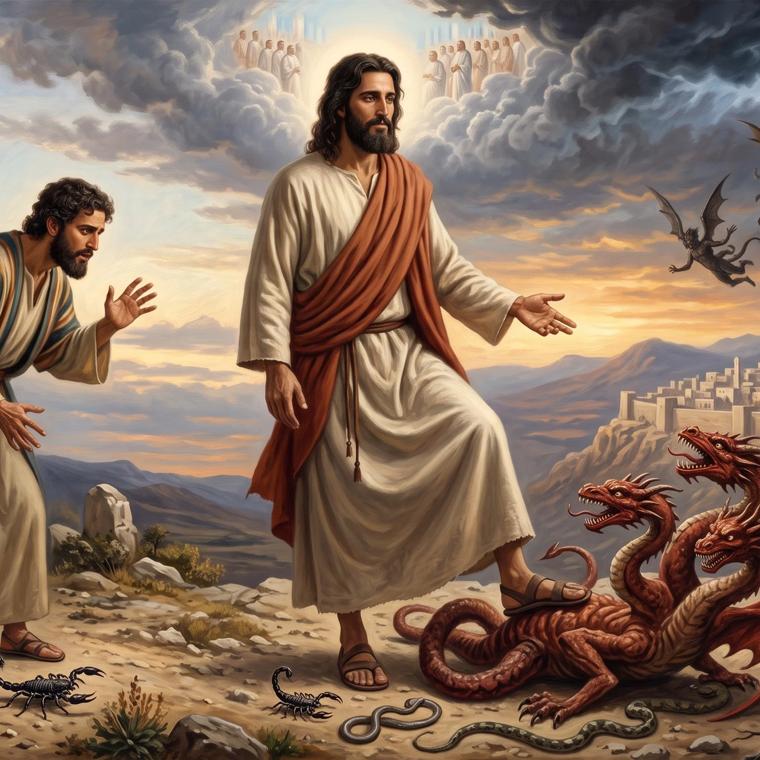 Divine Authority Over The Serpent
