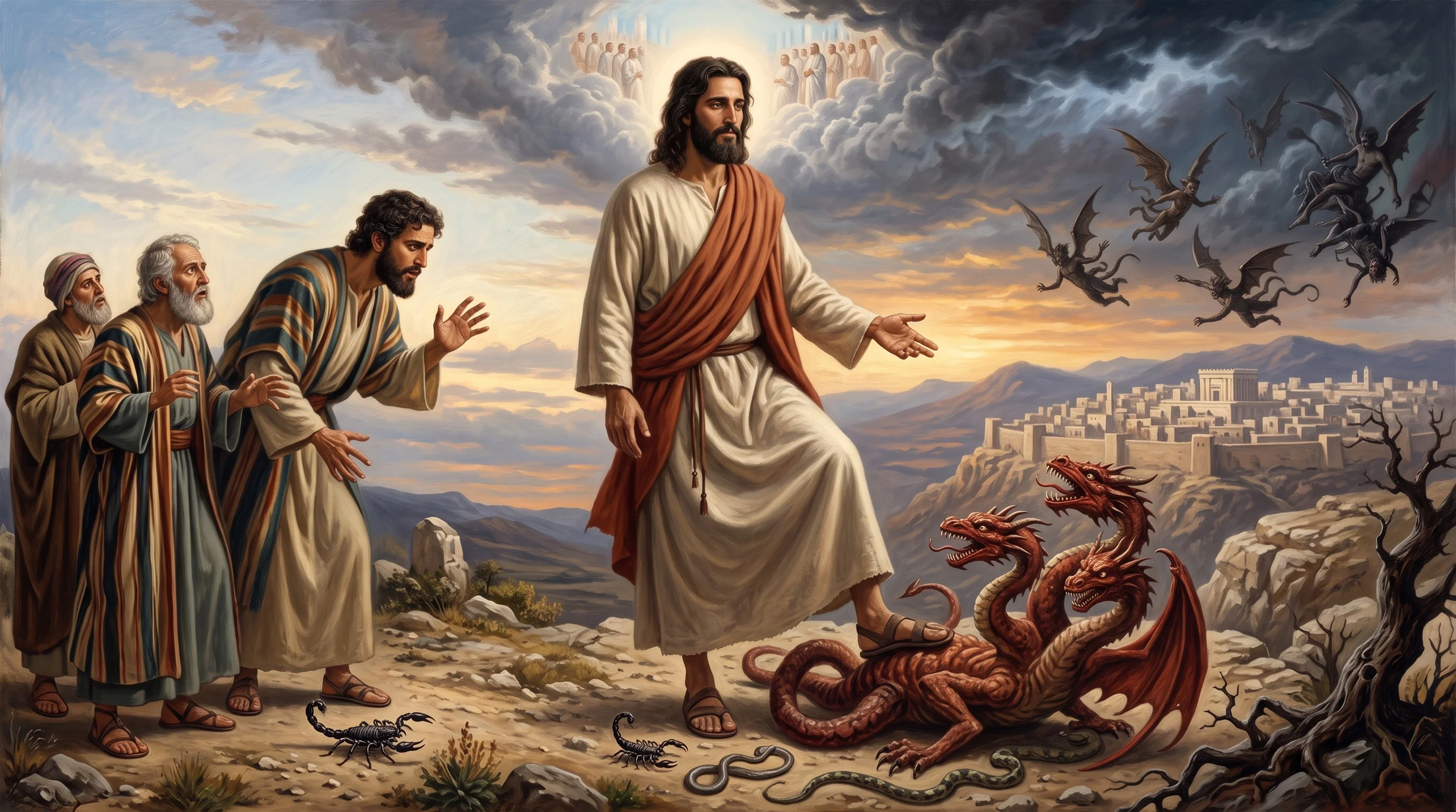 Divine Authority Over The Serpent