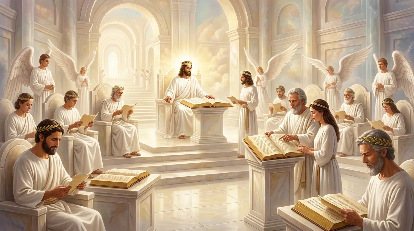 The Redeemed Review the Books in Heaven