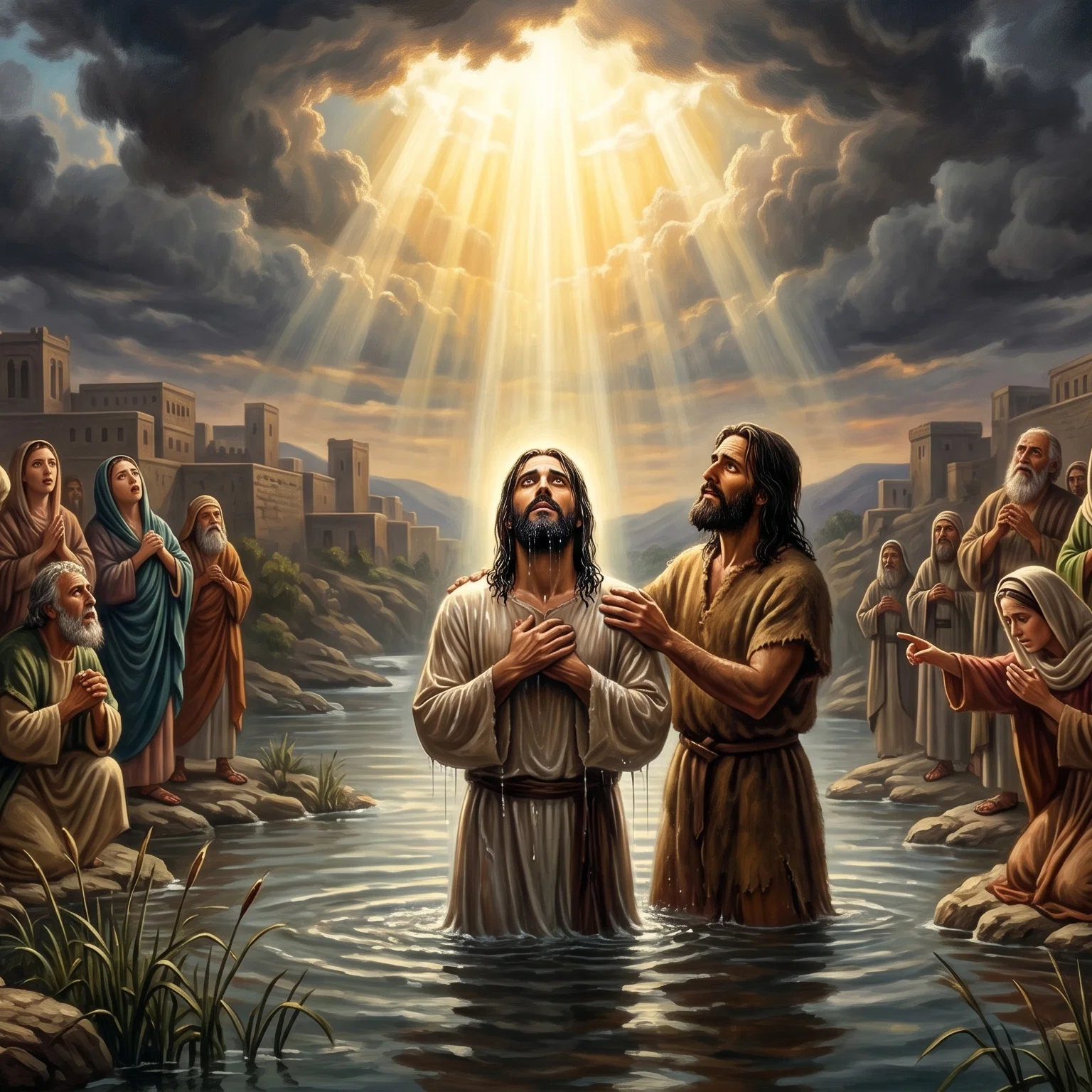 The Celestial Baptism of Christ