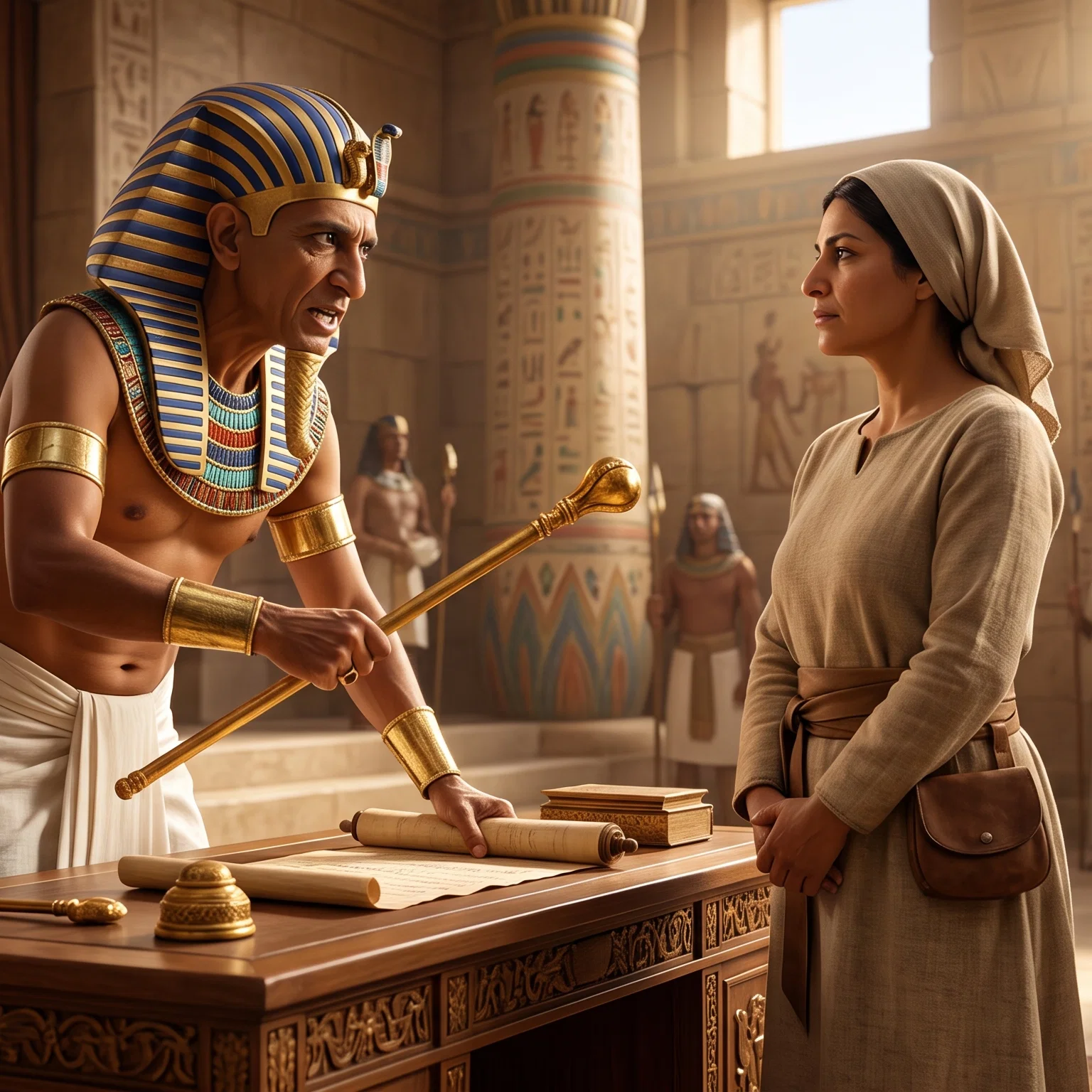 The Pharaoh Demands an Account