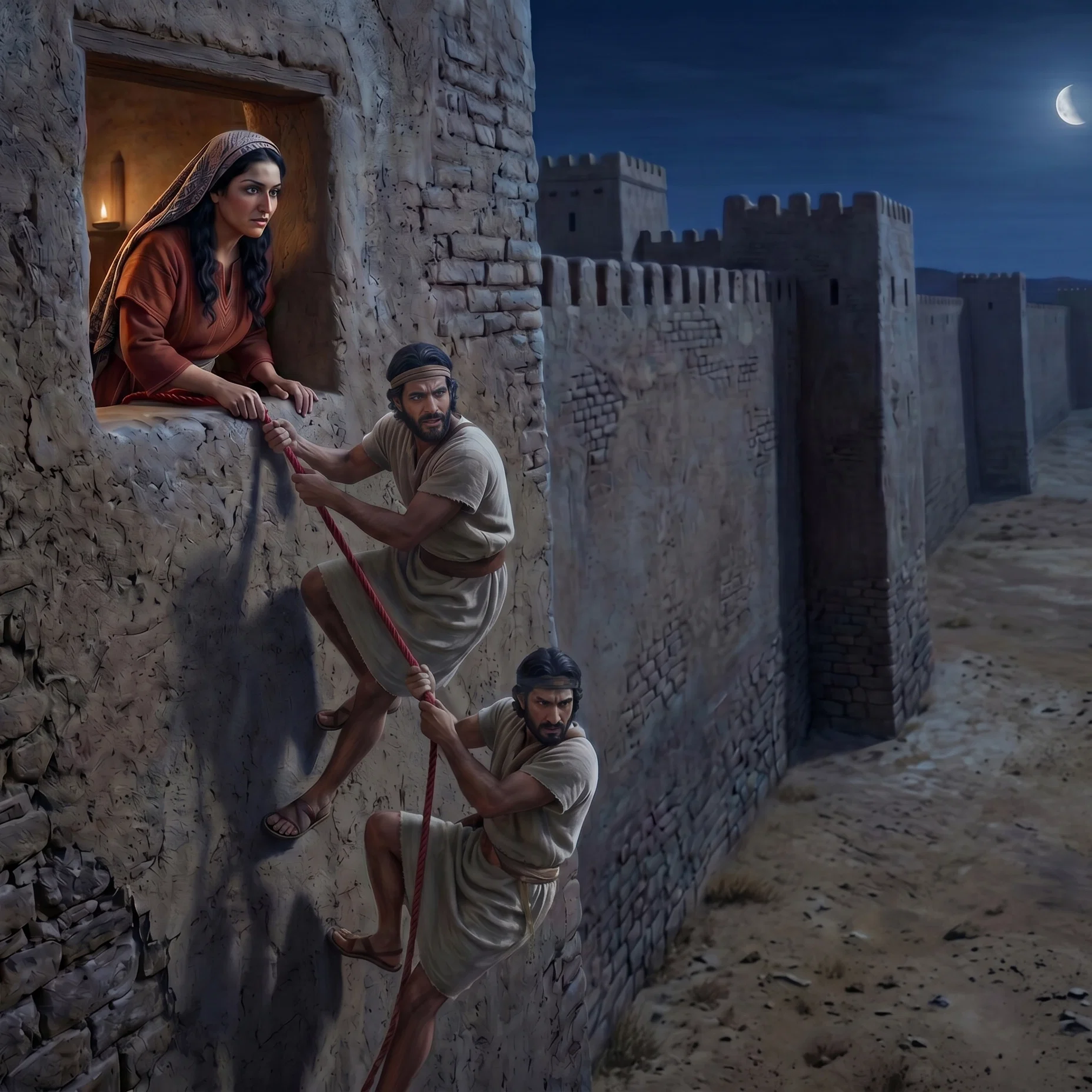 The Secret Escape from Jericho