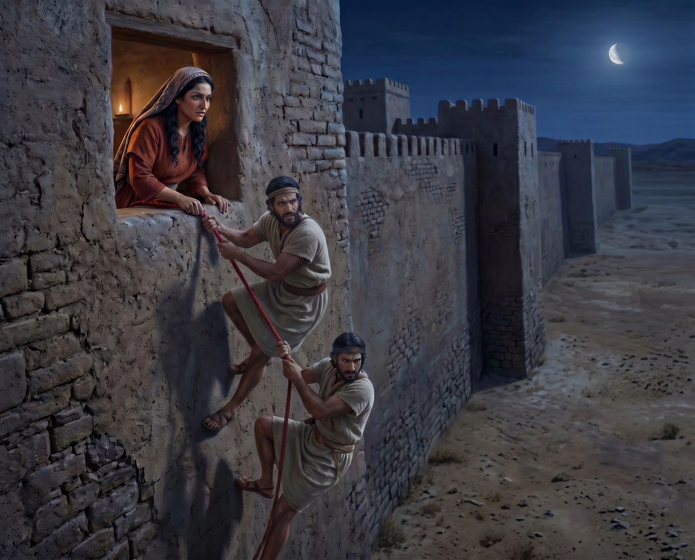 The Secret Escape from Jericho