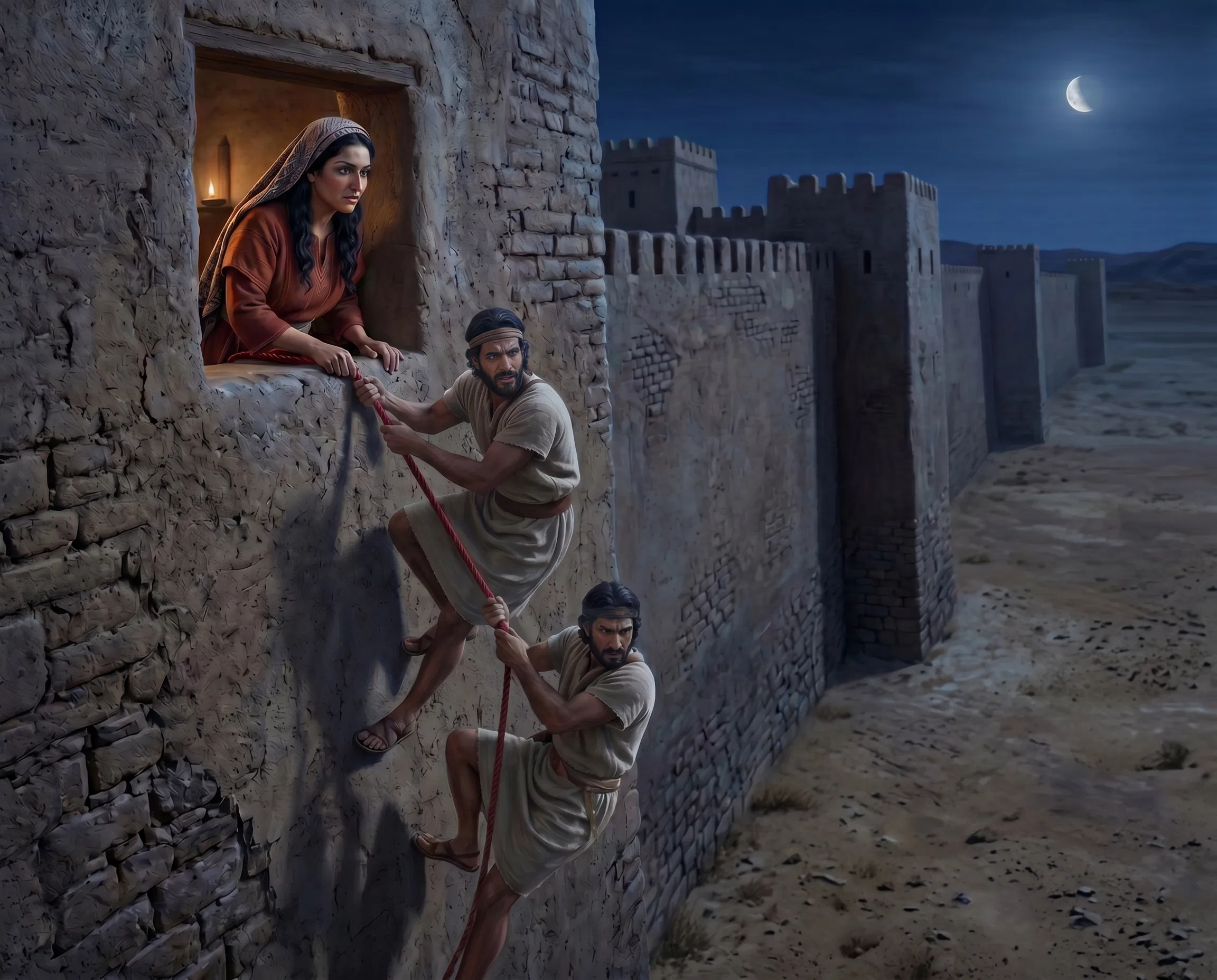 The Secret Escape from Jericho