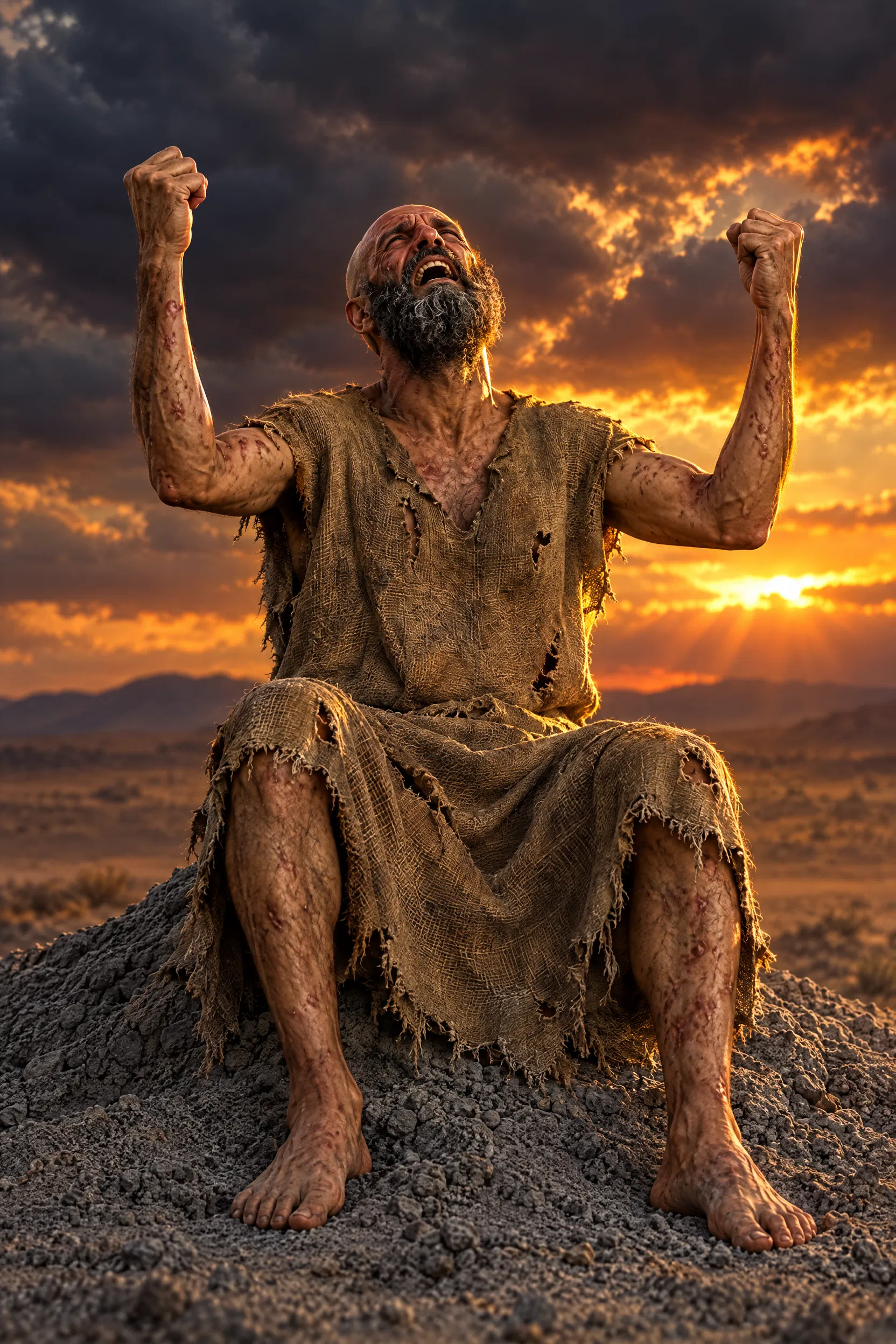 Job Cries Out on the Ash Heap