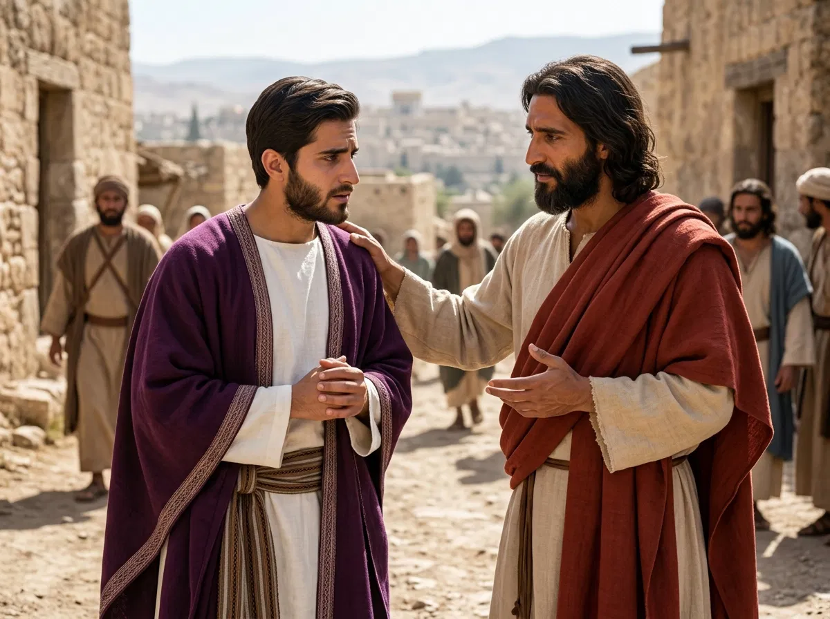Jesus Counsels the Rich Young Ruler