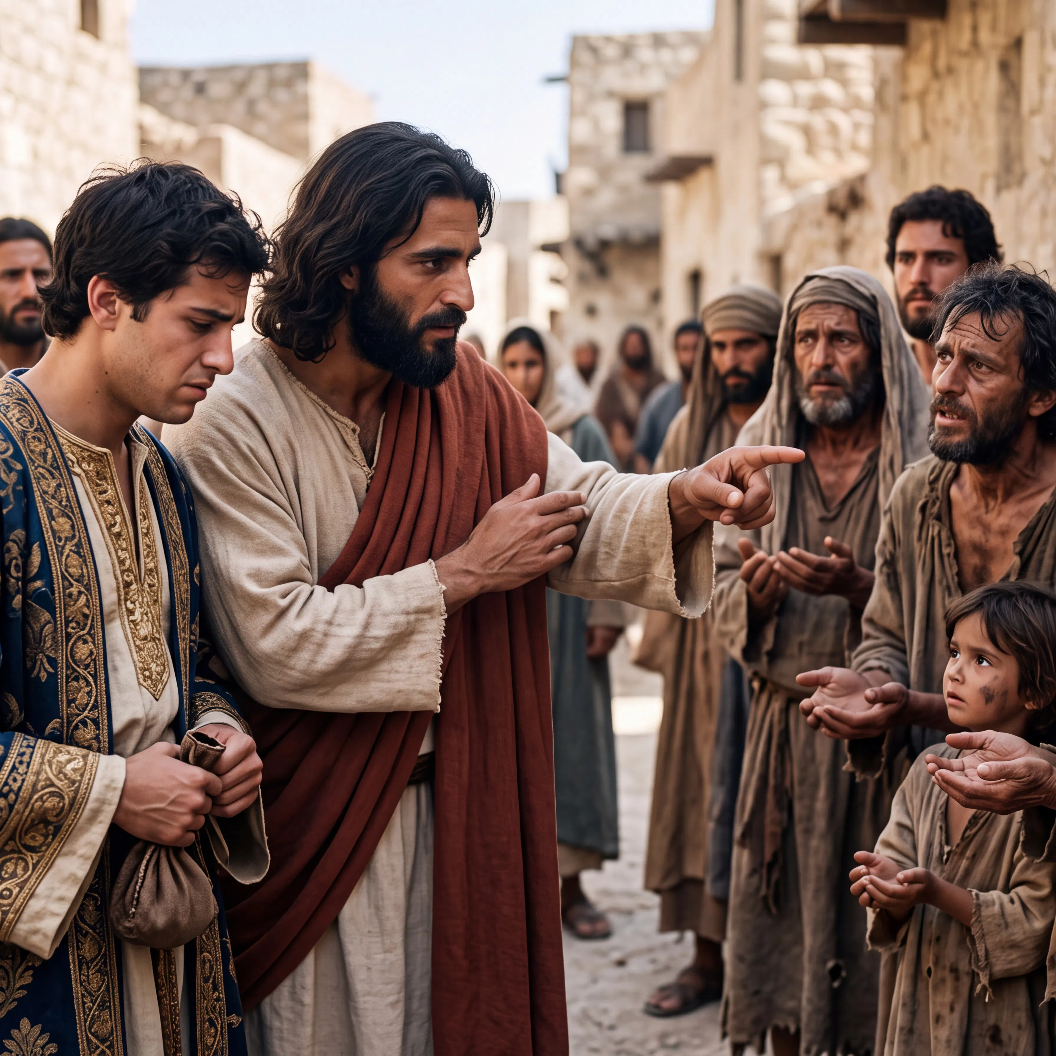 Jesus Tells the Rich Young Ruler to Sell Everything