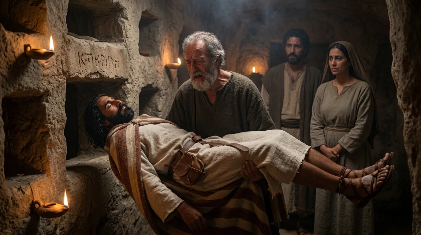 Old Prophet Mourns the Man of God