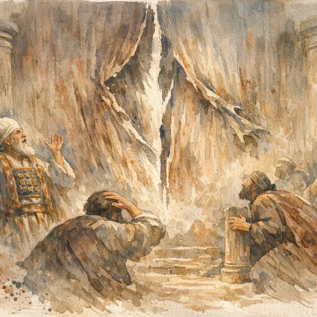 The Veil Torn Asunder