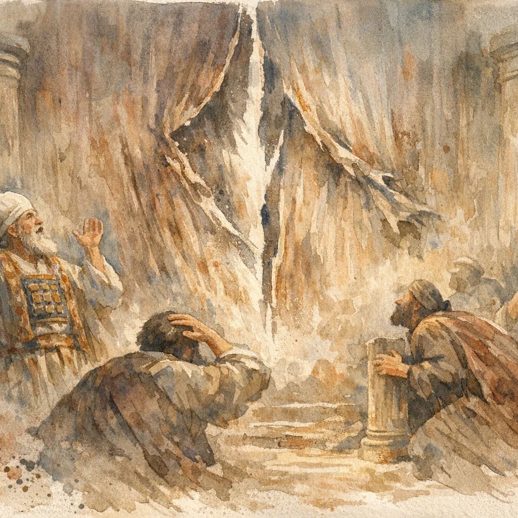 The Veil Torn Asunder