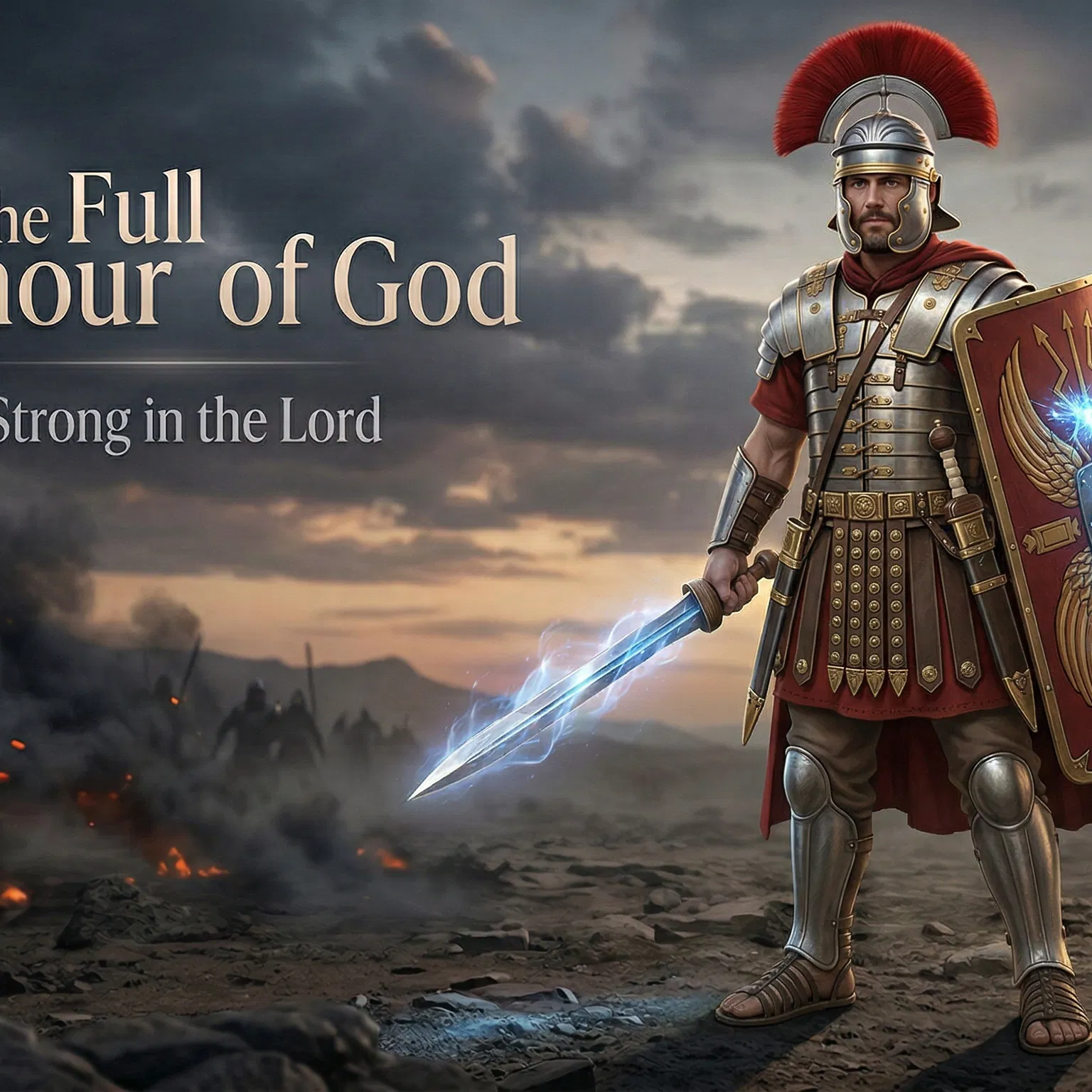 Roman Soldier in the Full Armour of God