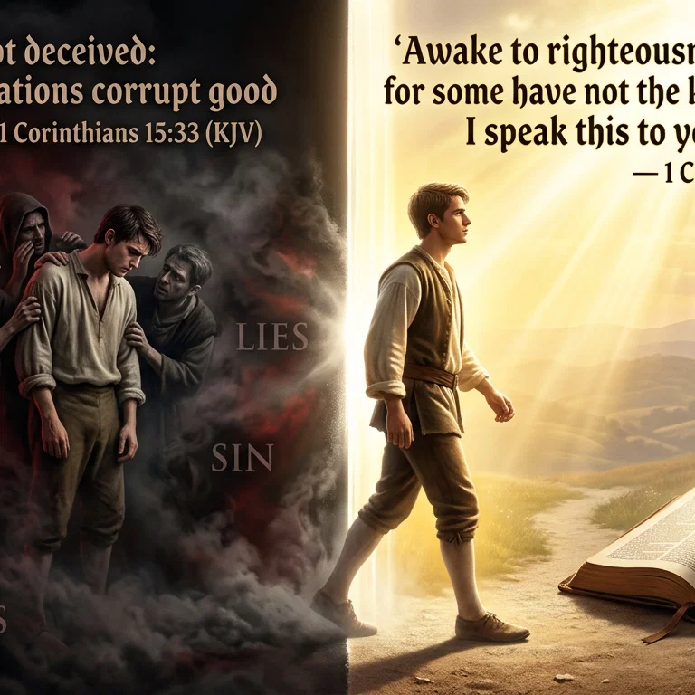 Choosing Between Darkness and Divine Light