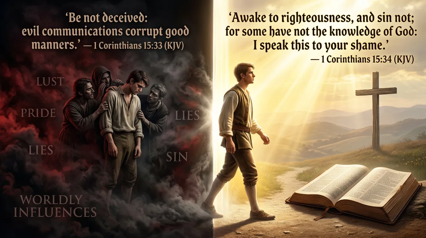 Choosing Between Darkness and Divine Light