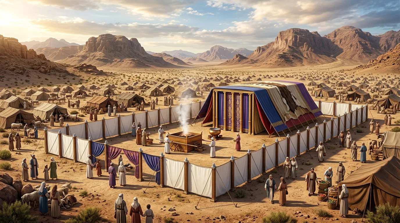 The Tabernacle in the Wilderness Camp