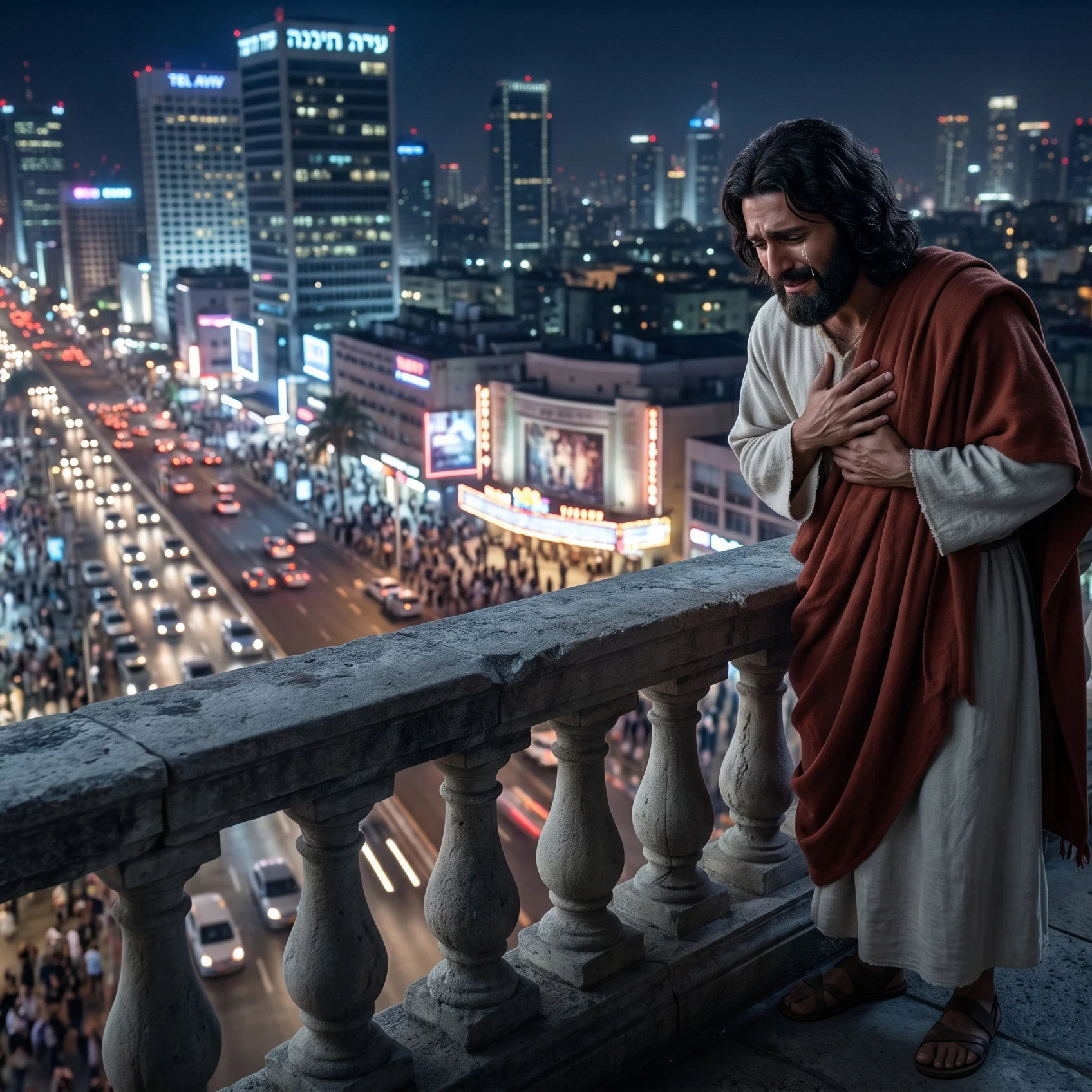Divine Sorrow Over The Modern City