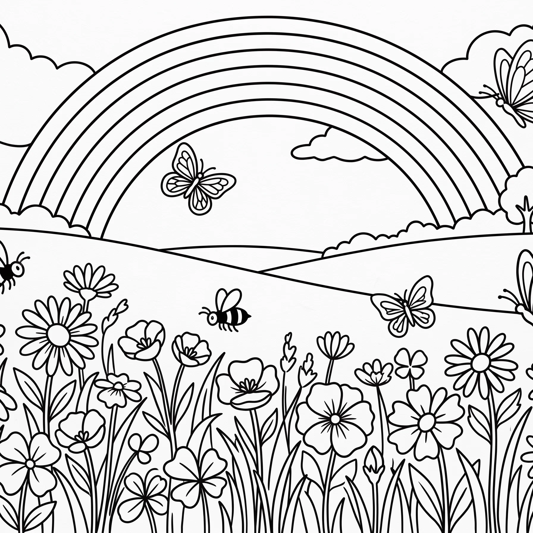 Divine Promise Over Blooming Meadows
