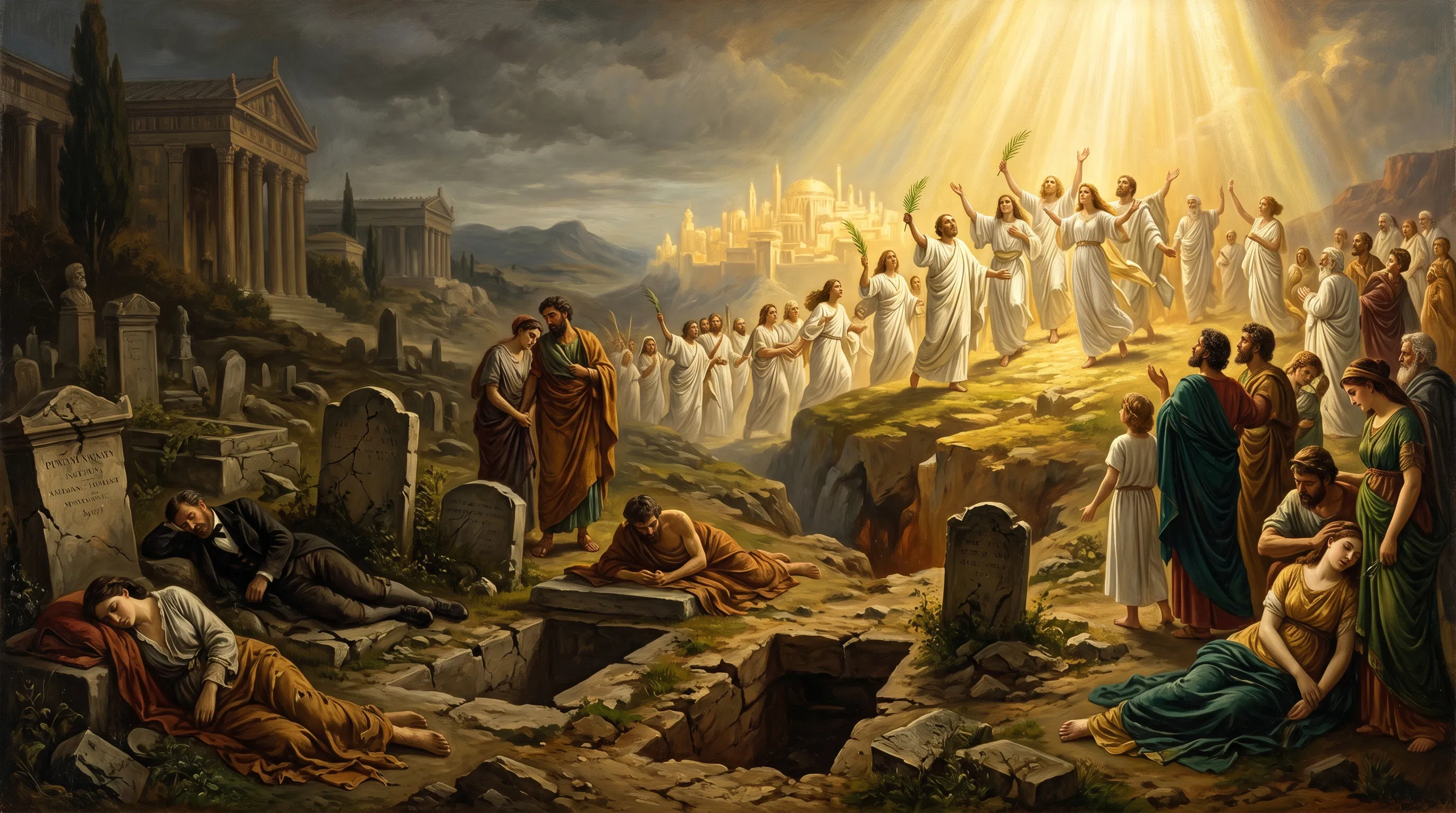 The Awakening of the Sleeping Saints