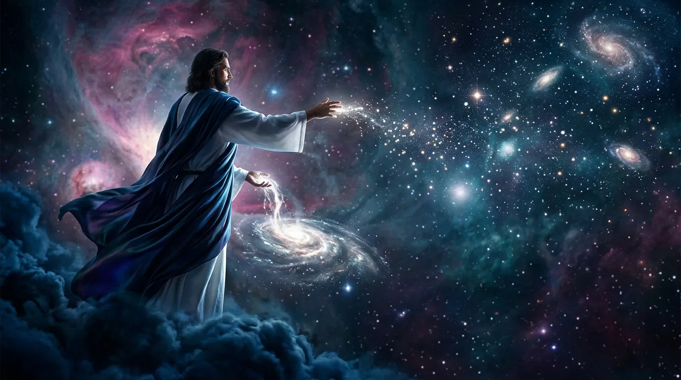 God Creating the Stars