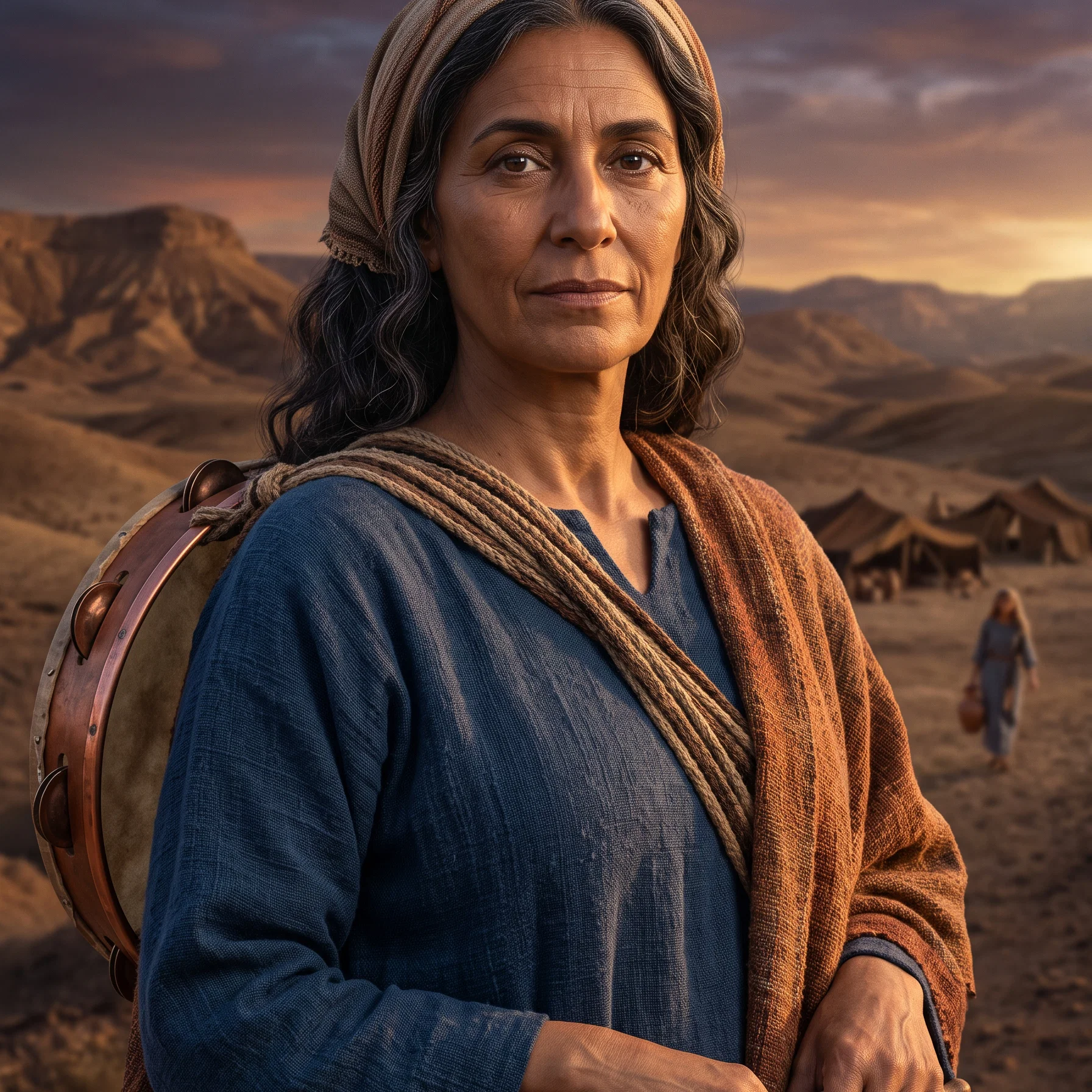 Miriam at the River Nile