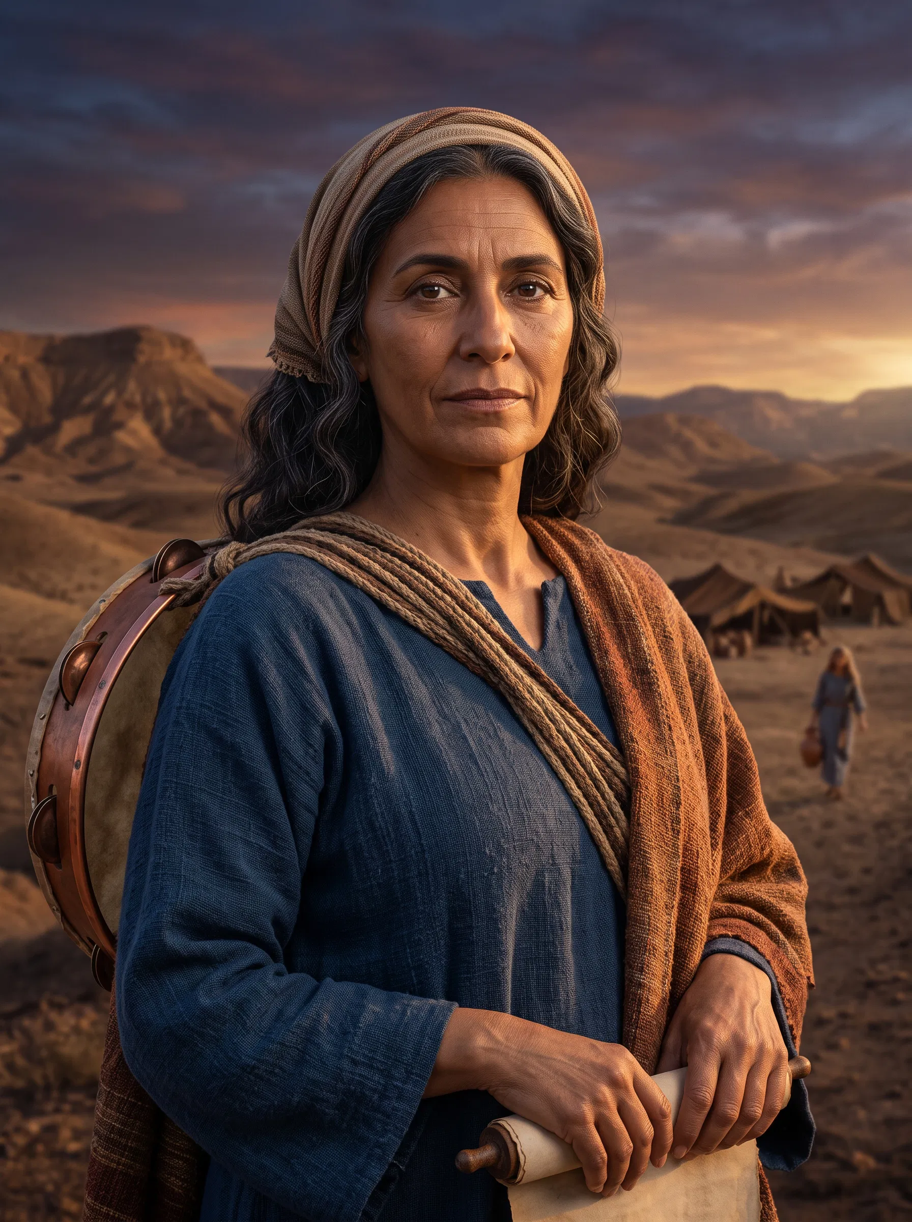 Miriam at the River Nile