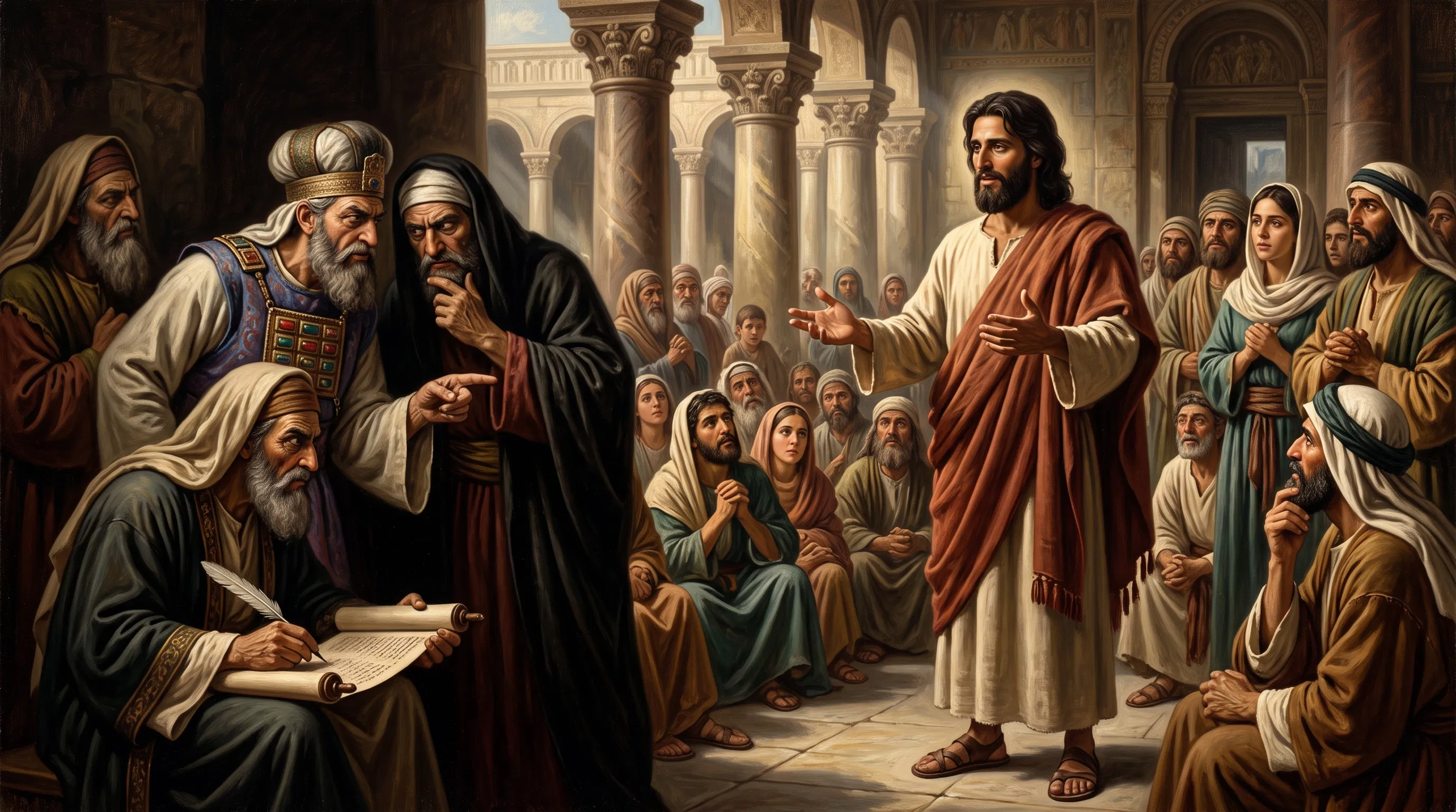 Teaching in the Jerusalem Temple