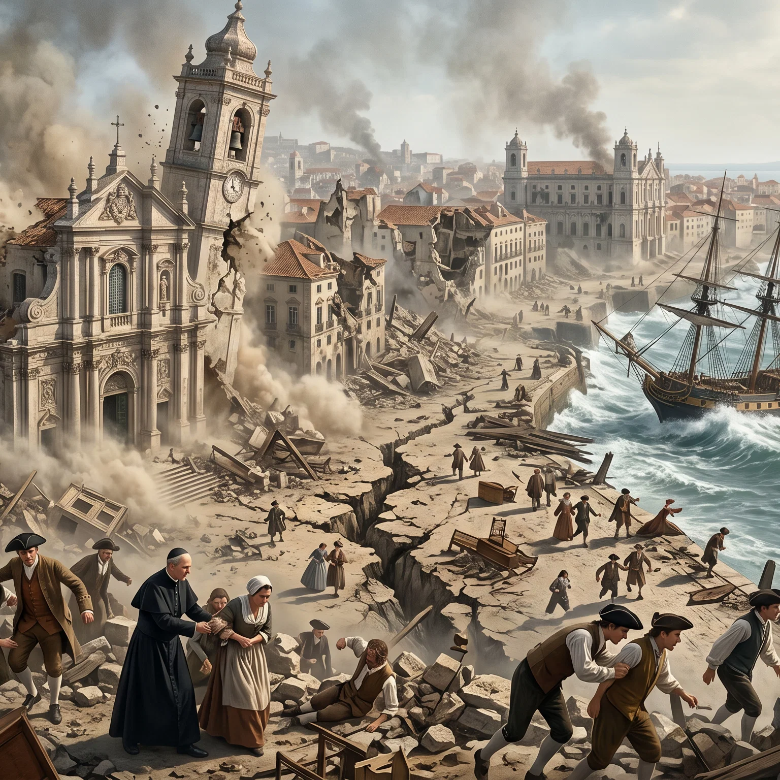 Divine Judgment Felt Across The World - The Great Lisbon Earthquake