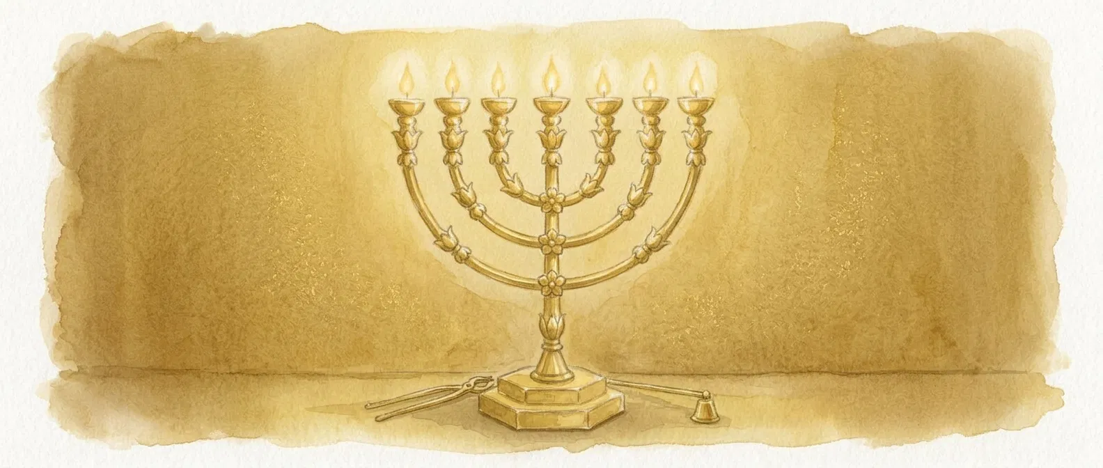 Golden Lampstand of the Tabernacle