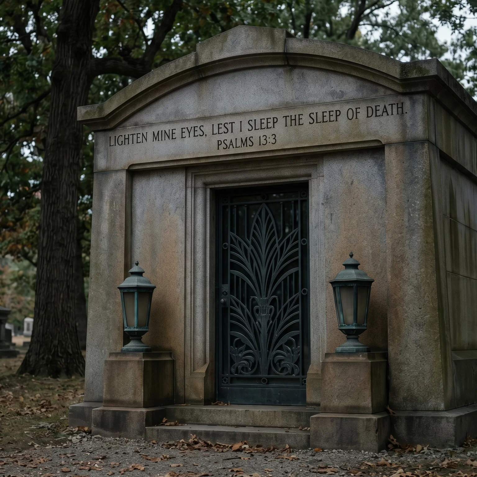 Lighten Mine Eyes Amidst The Grave