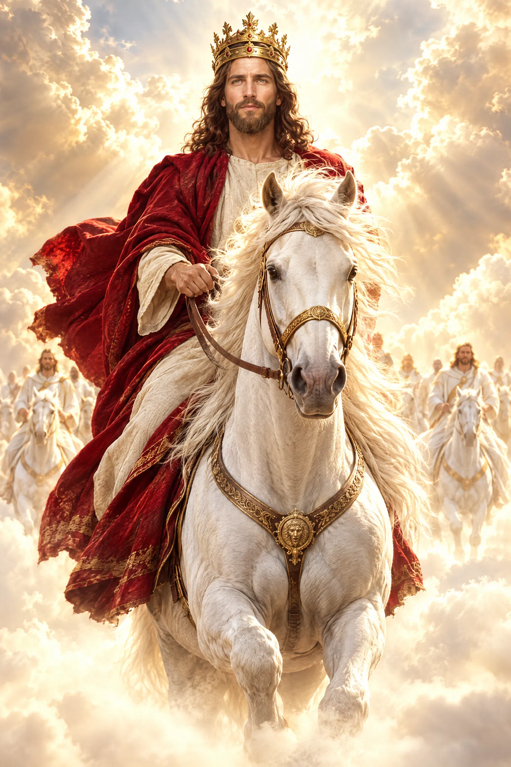 Faithful and True Rides a White Horse