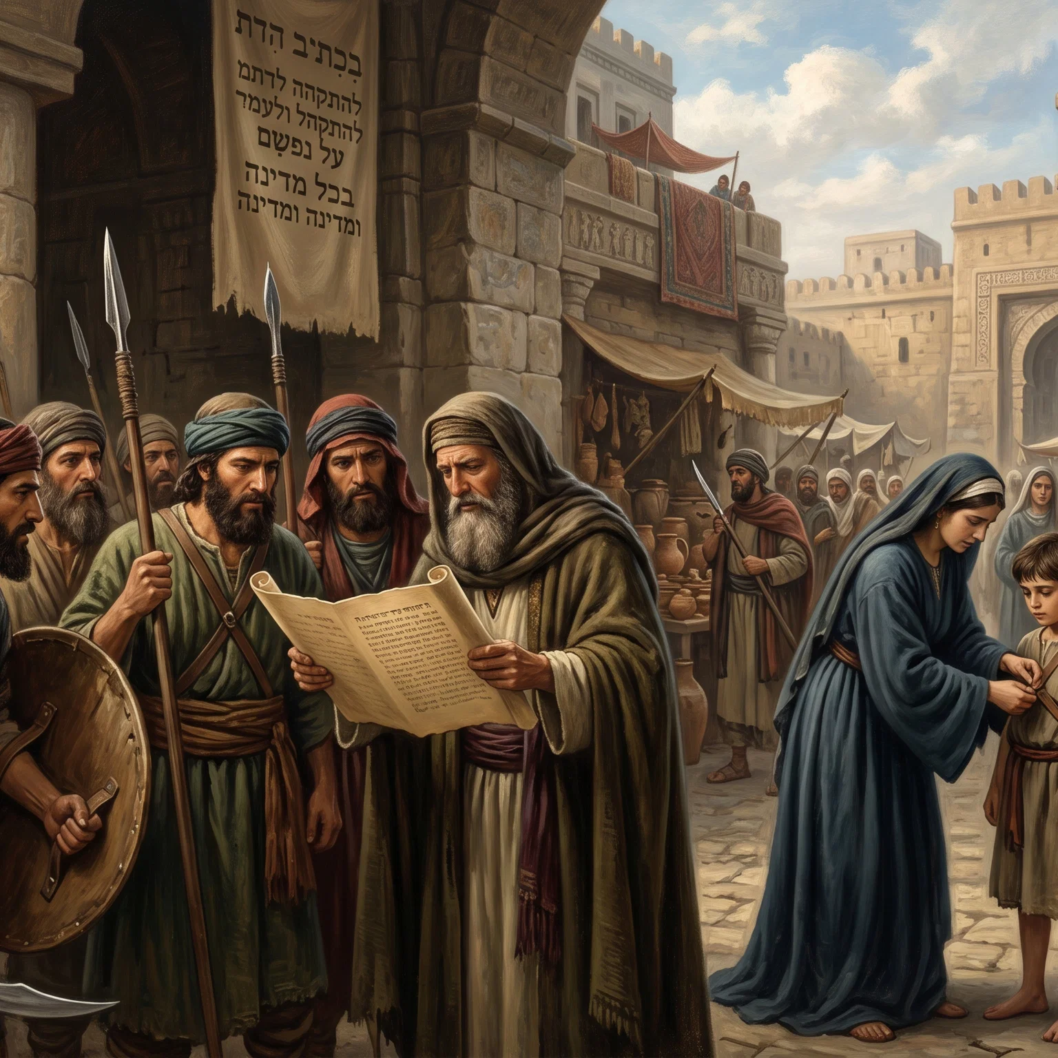 Queen Esther Defending Her People - The Word Spreads