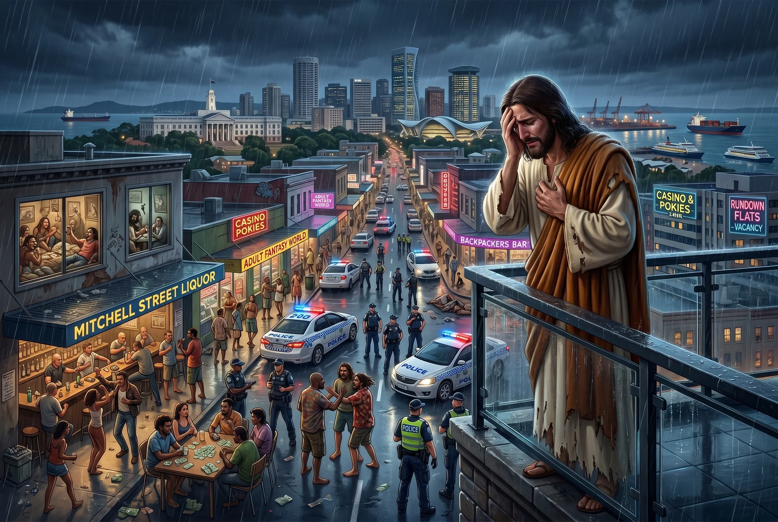 Jesus Weeping