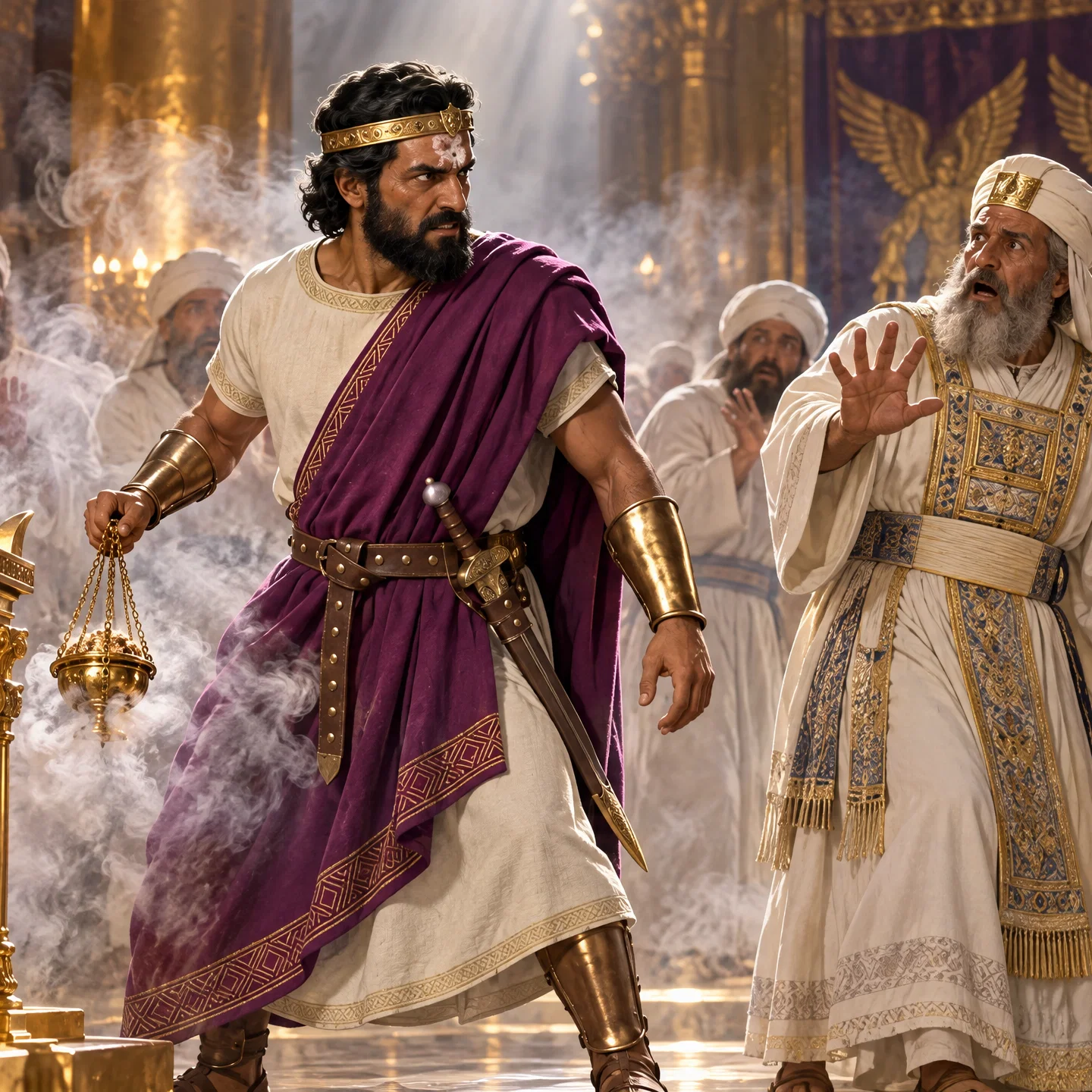 The King Stricken at the Altar