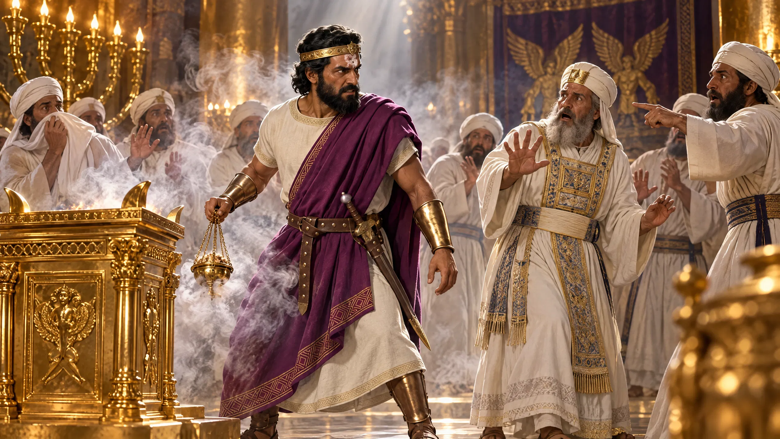 The King Stricken at the Altar
