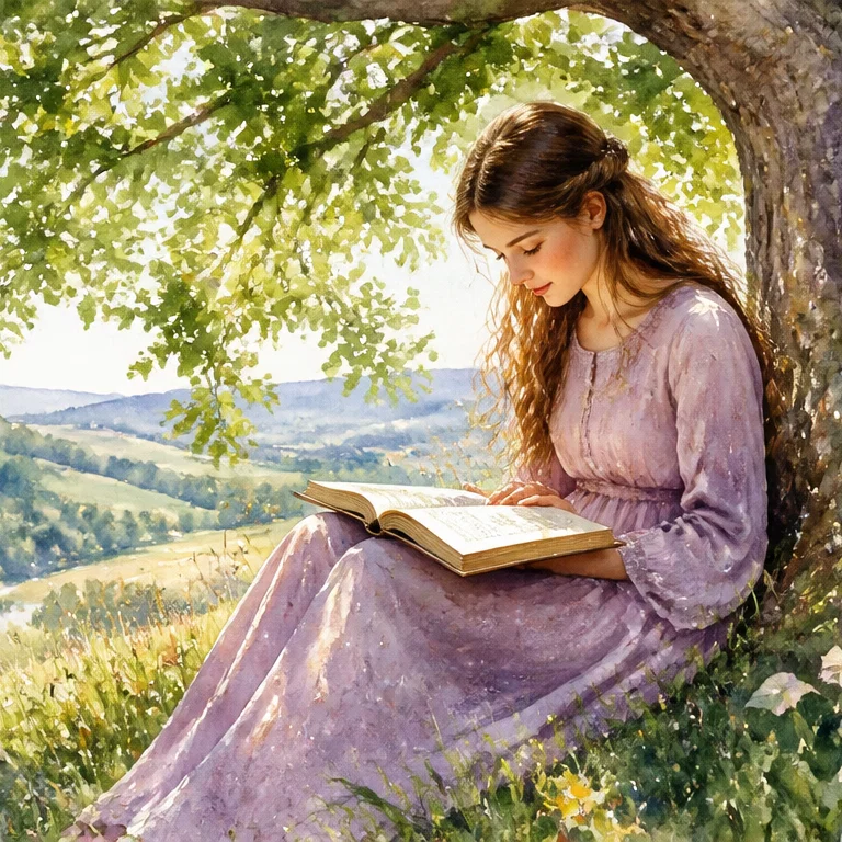 A Peaceful Moment of Scripture