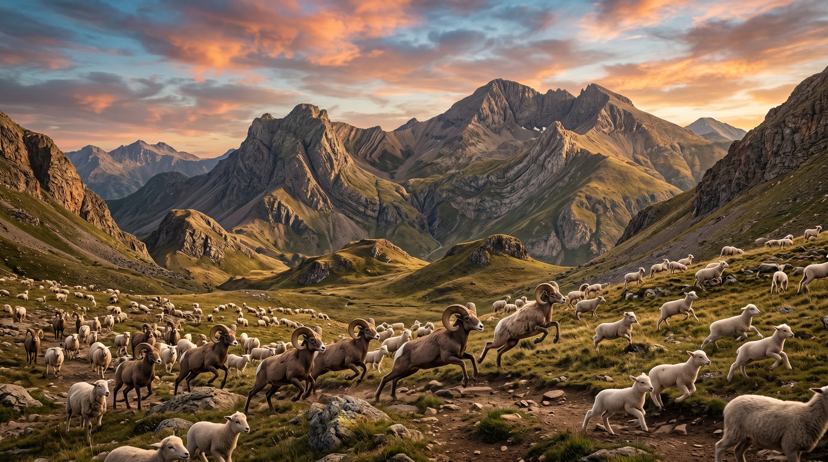 Mountains Skipping Like Rams