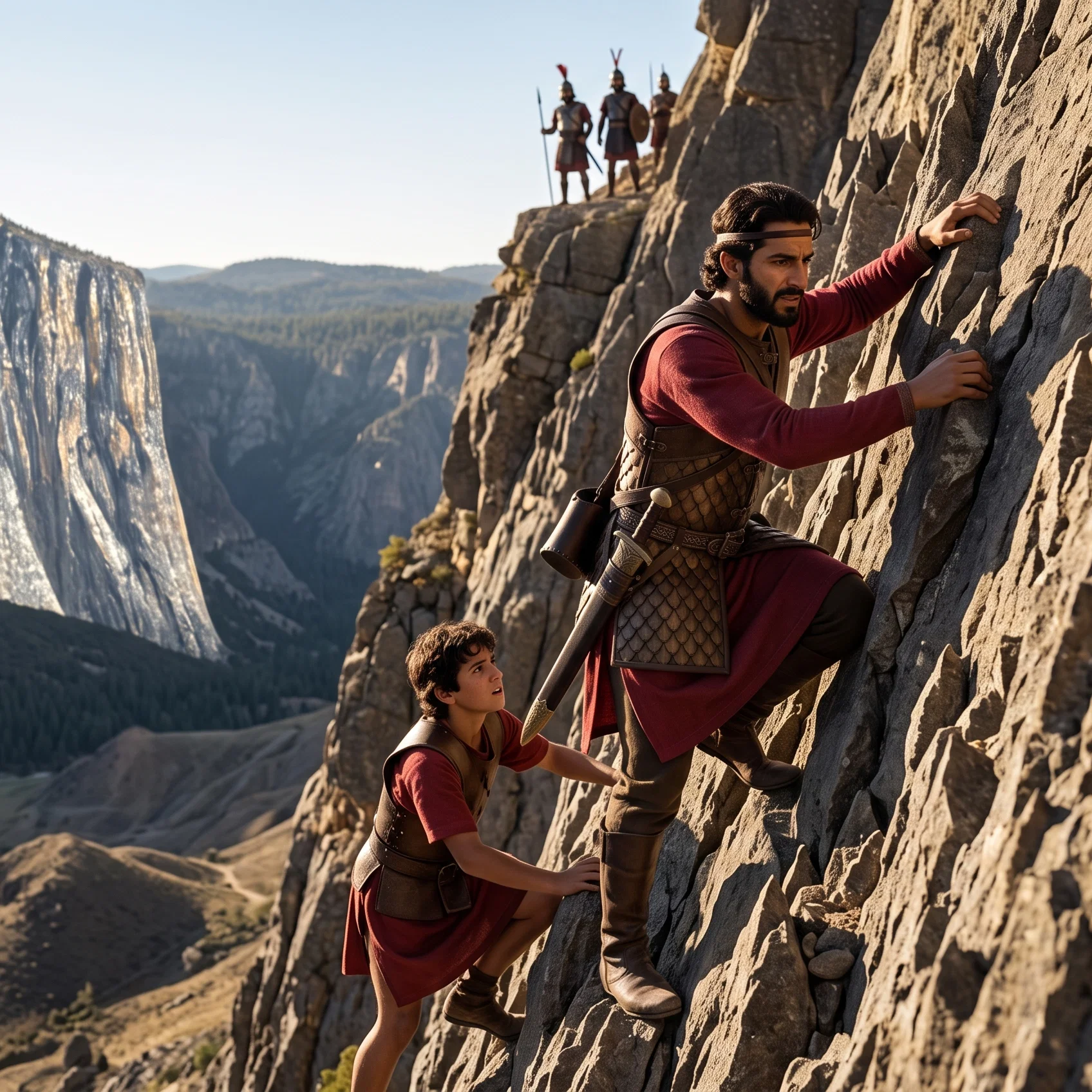 The Valiant Ascent Against the Philistines