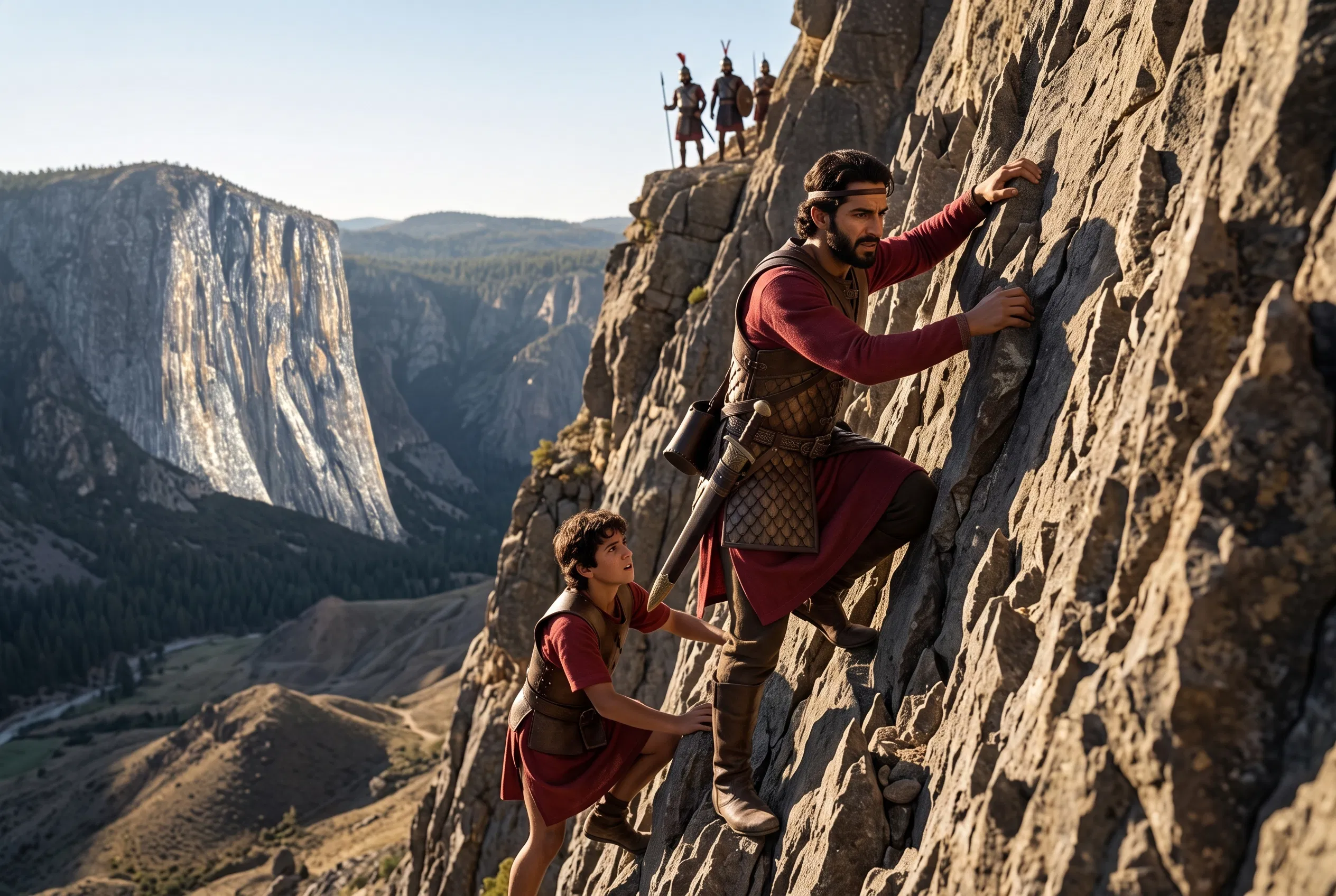 The Valiant Ascent Against the Philistines