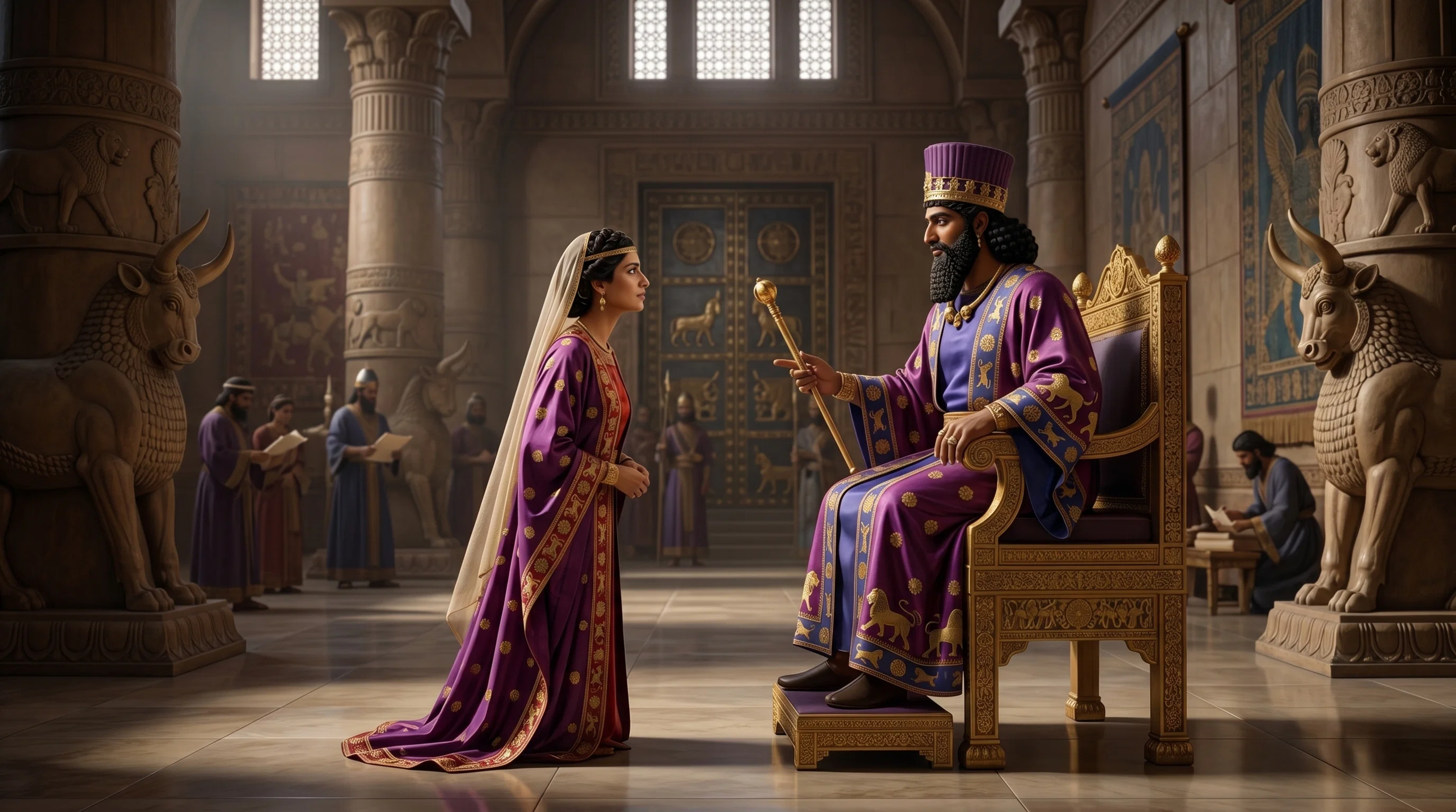 Queen Esther Defends Her People