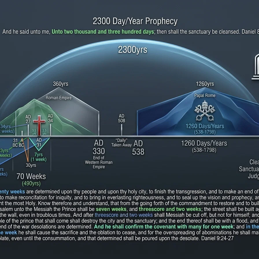 490 Years Of Jewish Probation Within The 2300 Year Prophecy