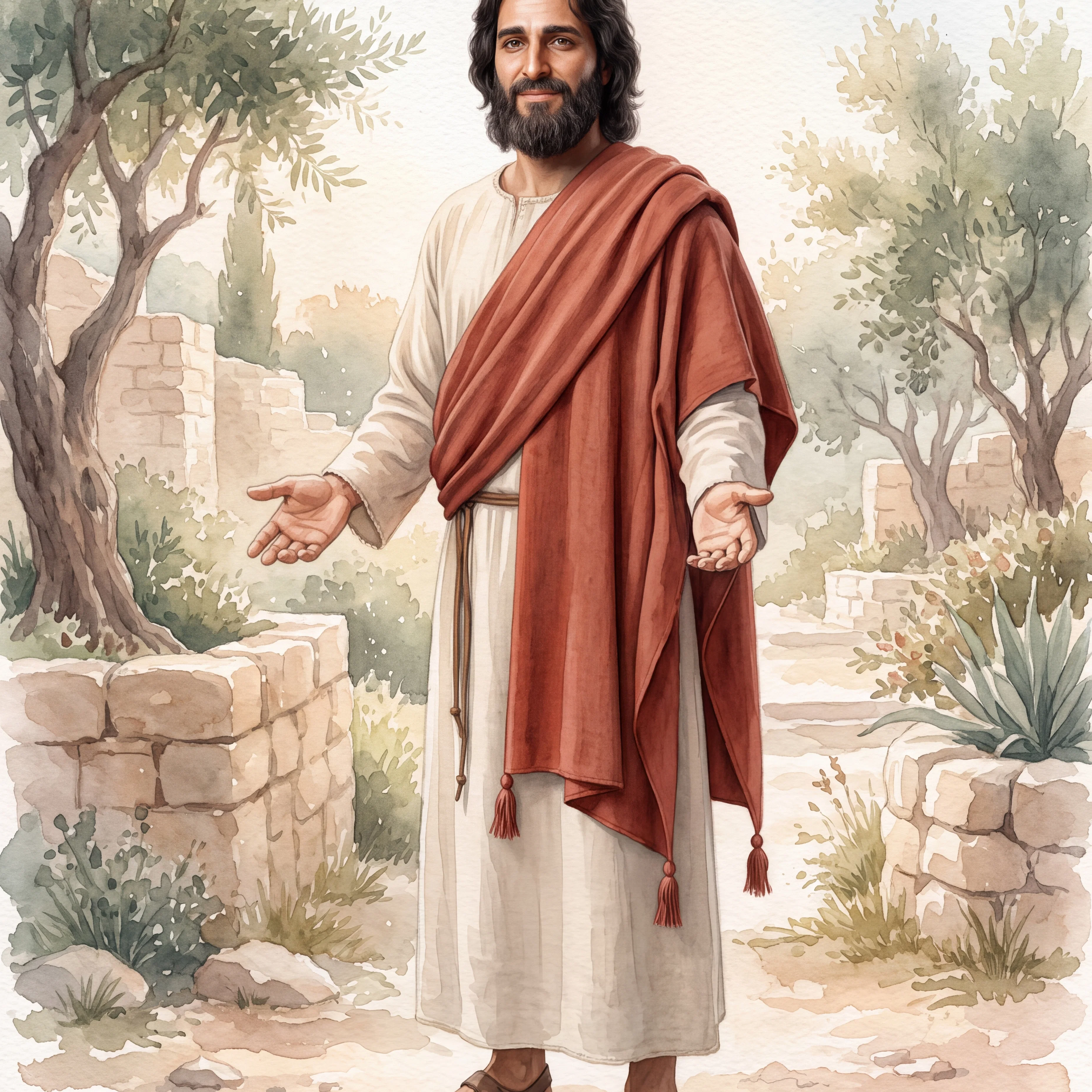 Jesus welcomes all who might come