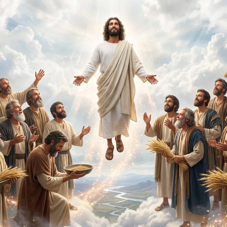 The Wave Sheaf - Resurrected Ones Who Rose With Christ