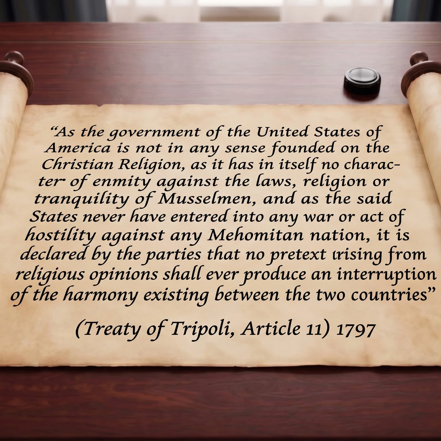 The Treaty of Tripoli 