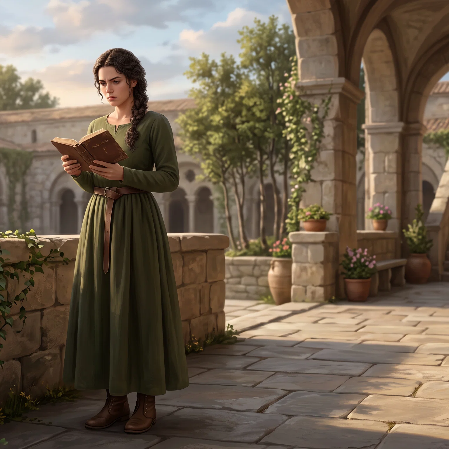 A Woman Seeking Divine Wisdom