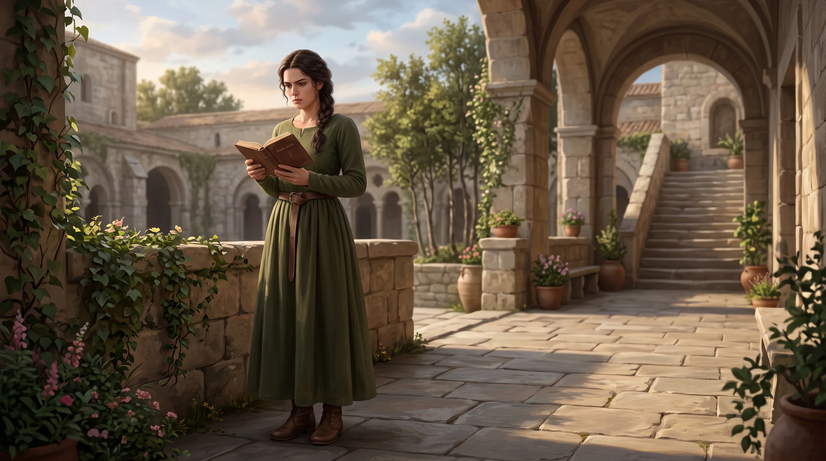A Woman Seeking Divine Wisdom