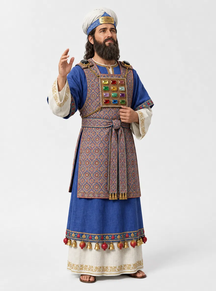 High Priest in Aaron's Garments