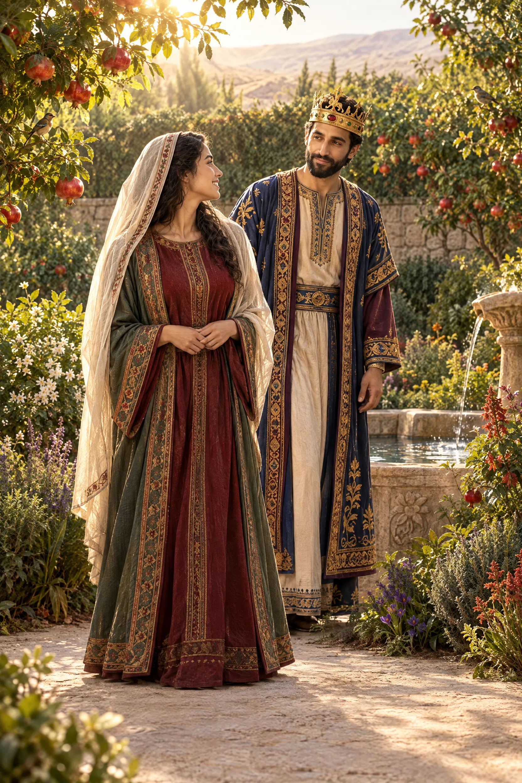The Bride and Solomon in the Enclosed Garden