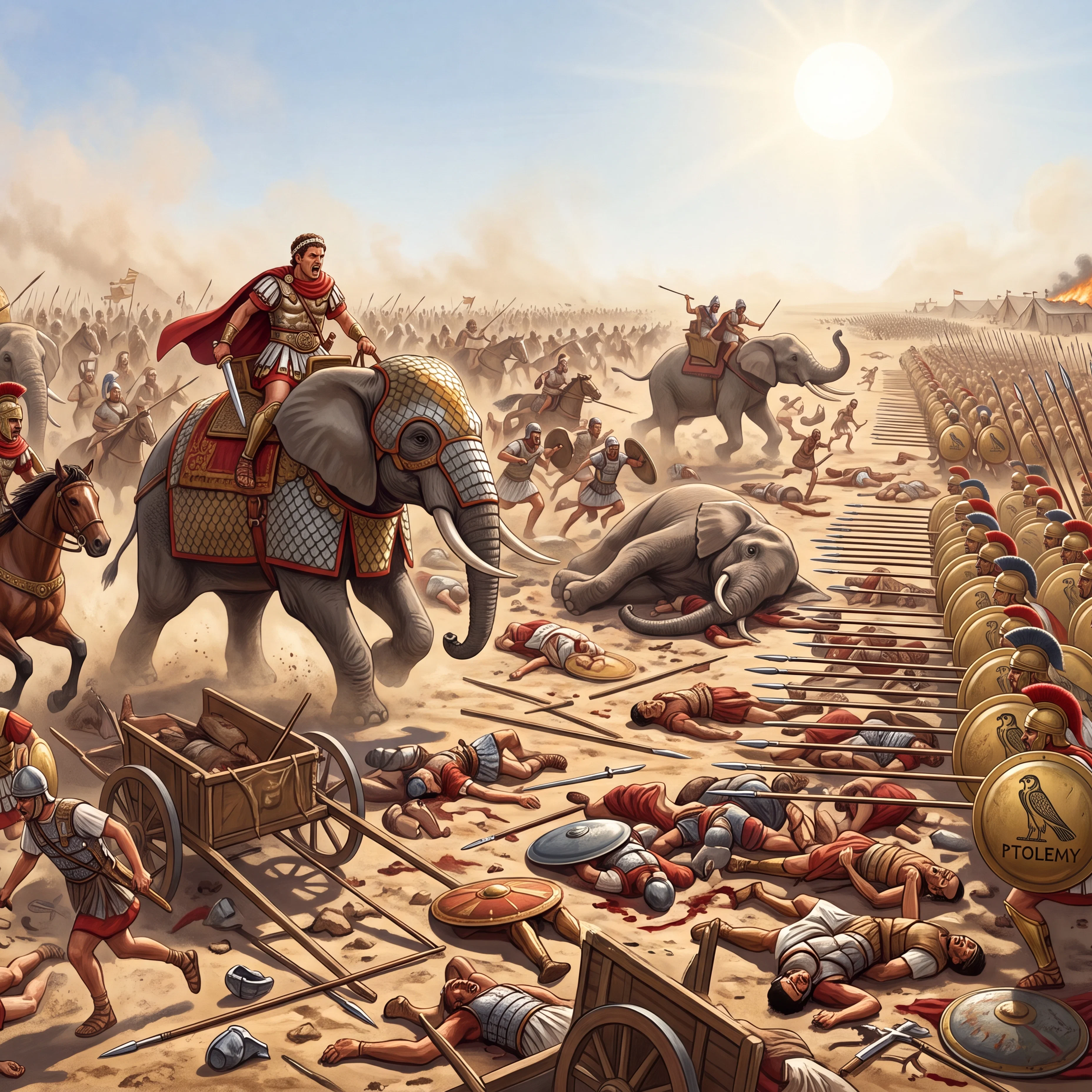 The Fury of the Ptolemaic Triumph